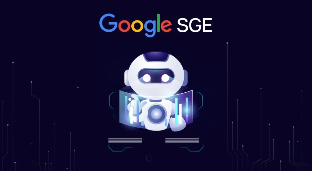 image showing Google SGE